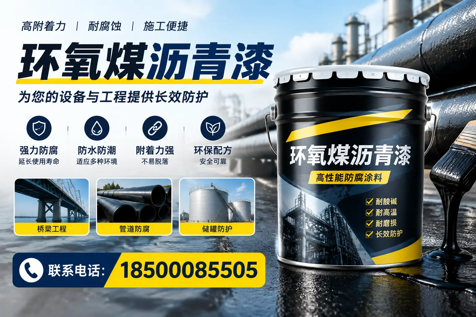 环氧煤沥青漆与其他涂料的对比分析，助力南平企业决策